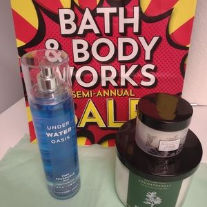 3 pc. Bath and Body Works bundle